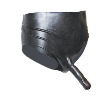 Mens short with condom 12 cm