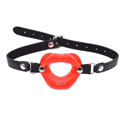 Silicone Opening Mouth Gag mit Befestigung und Schnalle