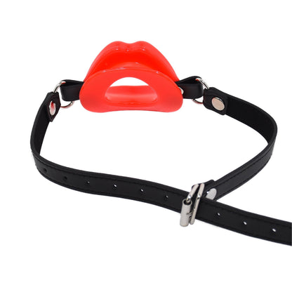 Silicone Opening Mouth Gag mit Befestigung und Schnalle