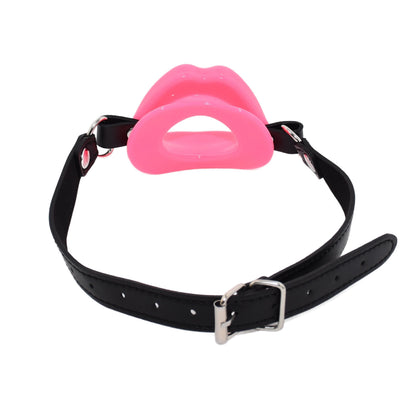 Silicone Opening Mouth Gag mit Befestigung und Schnalle
