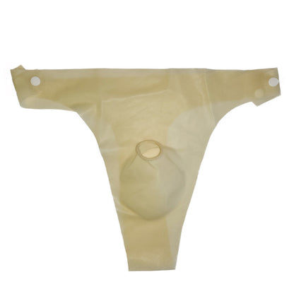 Latex  Rüsselslip ouvert seitlich zum öffnen 3 Knöpfe