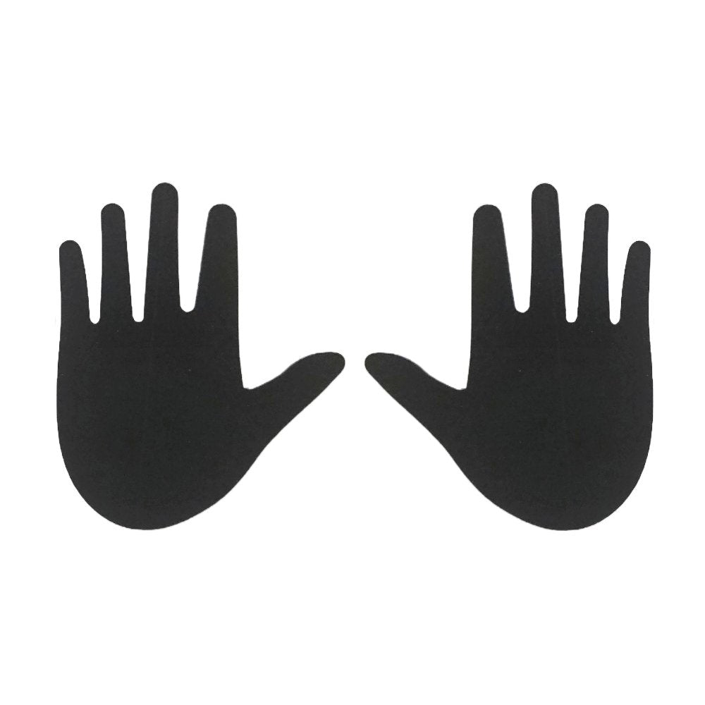 Nipple cover stickers hand