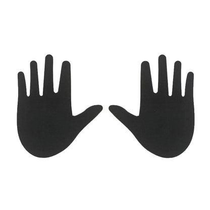 Nipple cover stickers hand