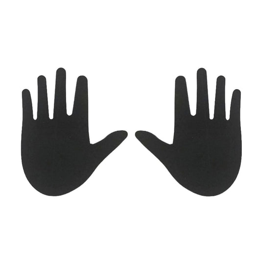 Nippelcover Aufkleber Hand ca. 7,5 cm lang