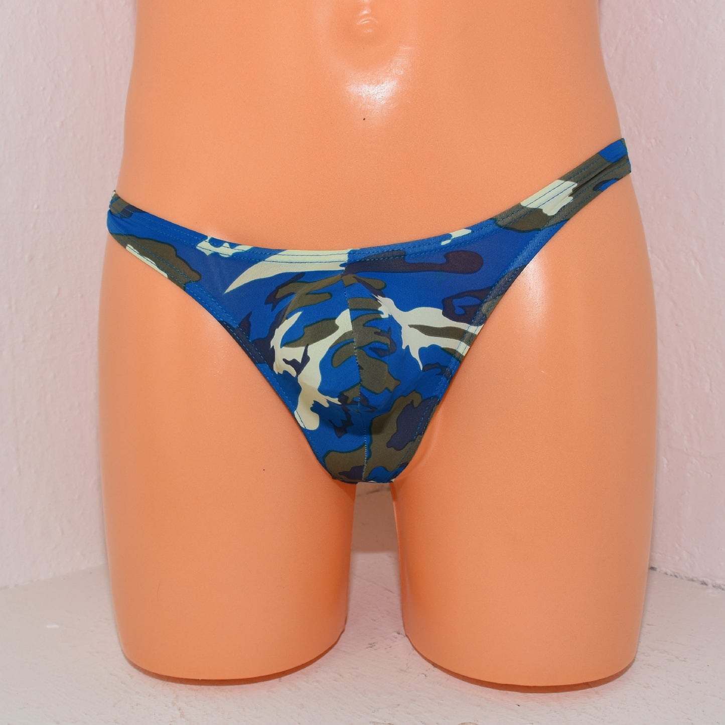 Fashion Mens StringUnderwear Bulge Youthful Camouflage
