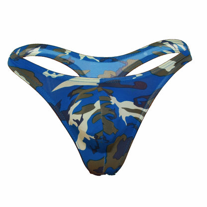 Fashion Mens StringUnderwear Bulge Youthful Camouflage