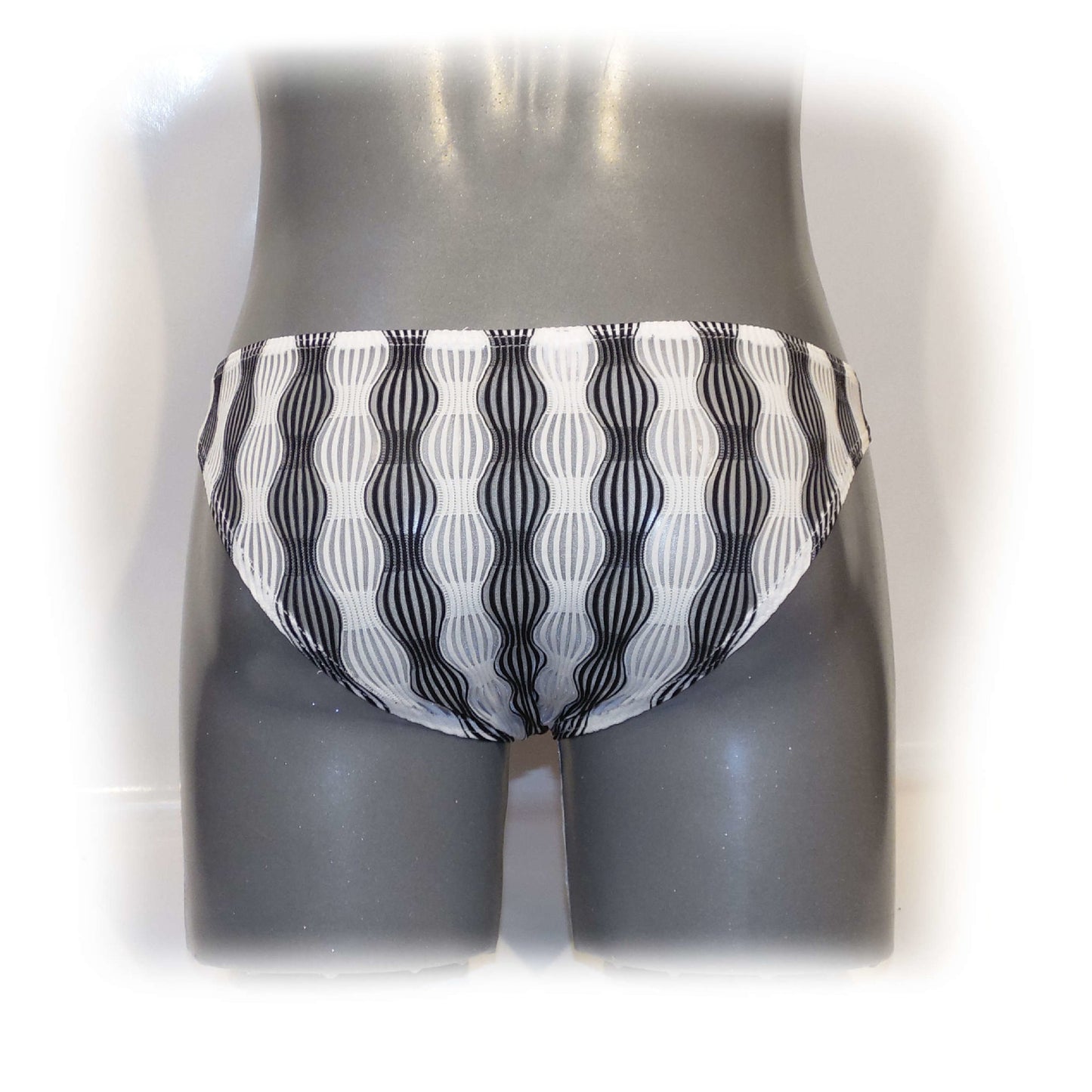 Mens Slips bulge pouch Slip Streifen