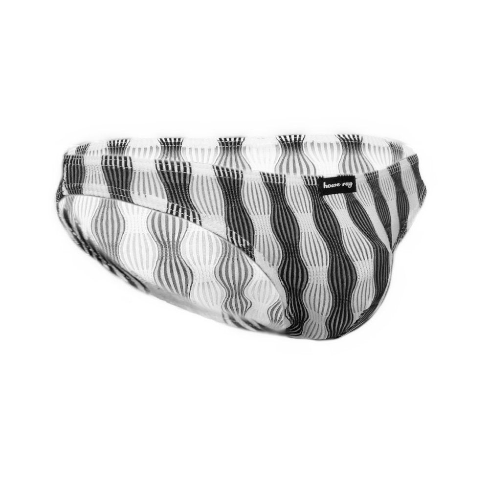 Mens Slips bulge pouch Slip Streifen