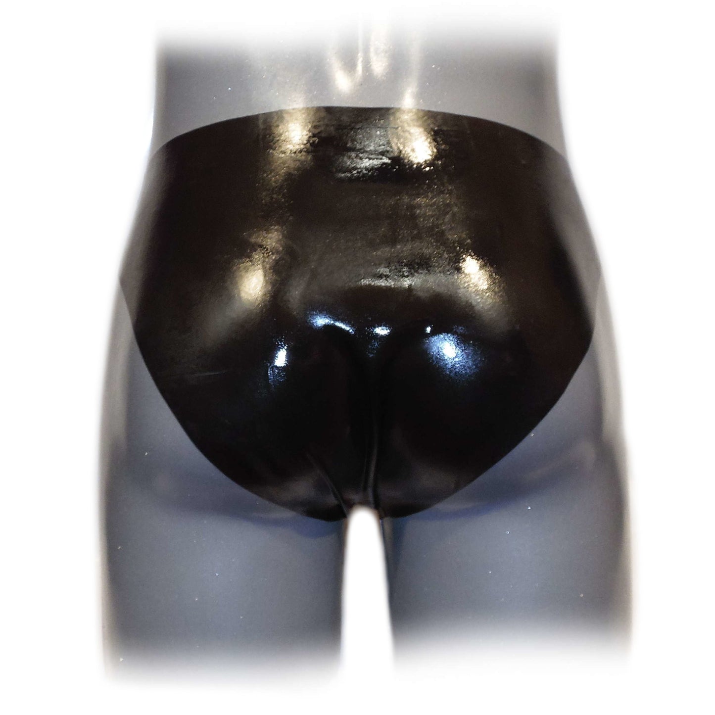 Latex Slip Oval Penisöffnung heiß