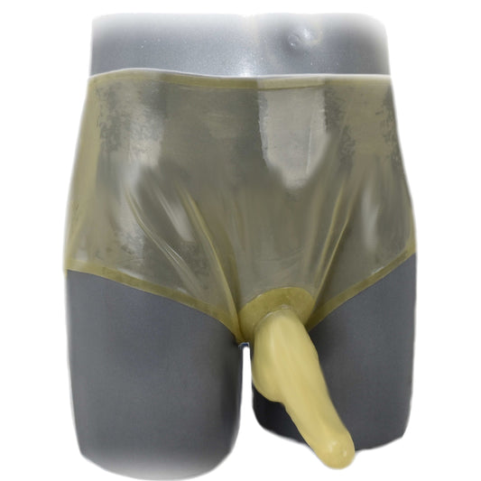 Latex Big Pants mit Kondom 0,4 mm