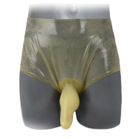 Latex Big Pants mit Kondom 0,4 mm