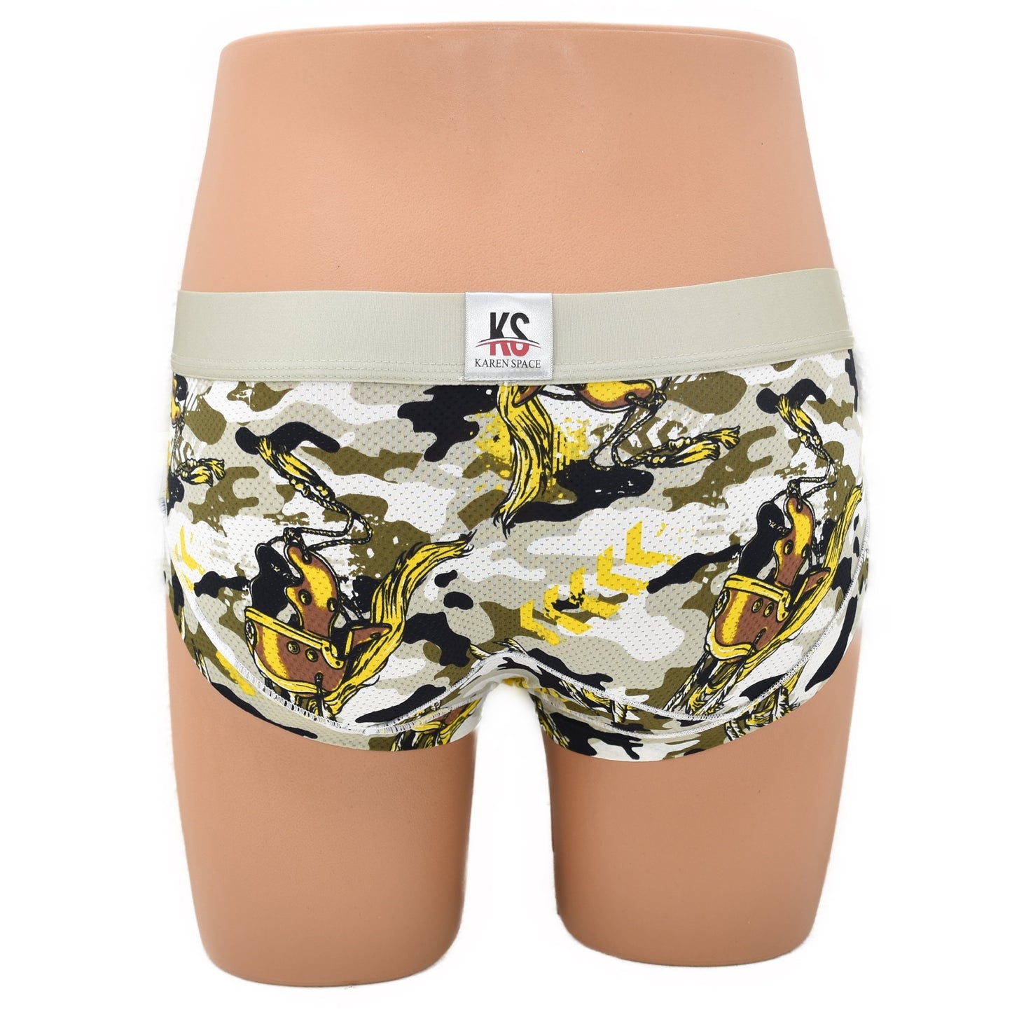 Boxer styliches Design mit betontem Beutel