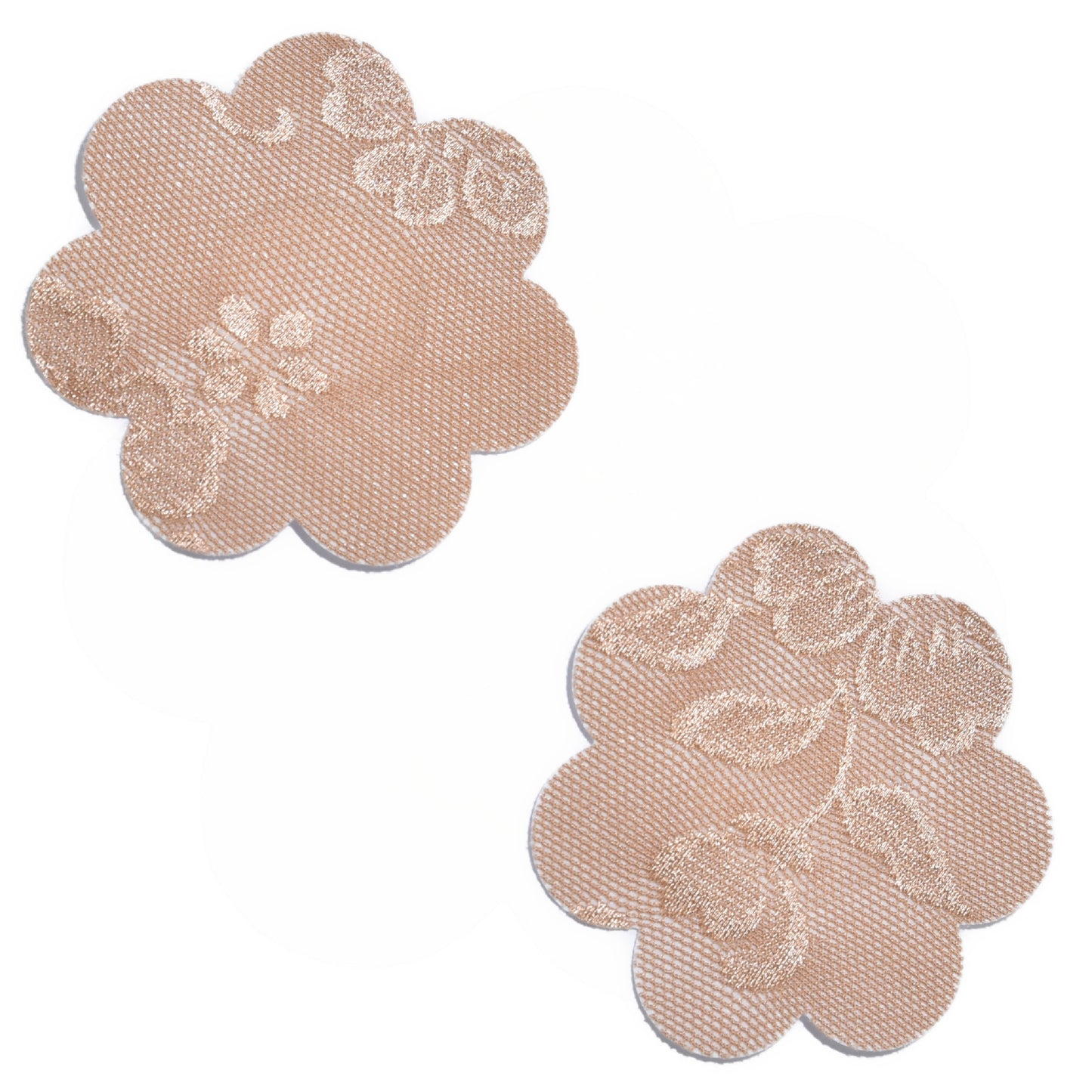 Nippelcover Aufkleber Blume Spitze 8 cm