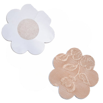 Nippelcover Aufkleber Blume Spitze 8 cm