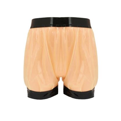 Latex Pluder-Hose mit dichtem Bund an Bauch und Beinen
