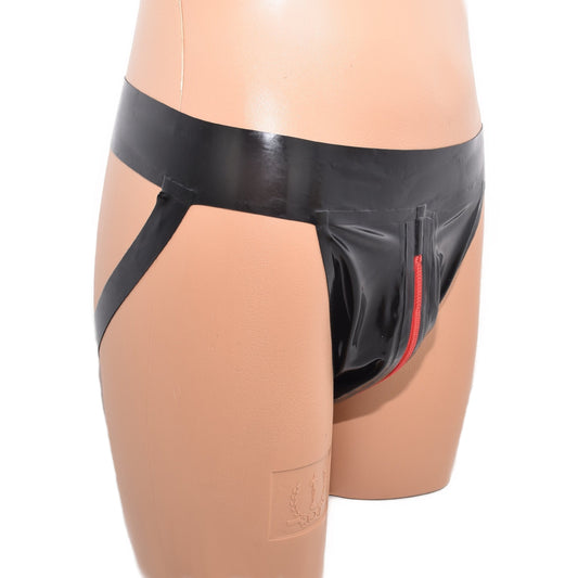 Latex Jocks 2.Wahl Reißverschluss verkehrt eingesetzt