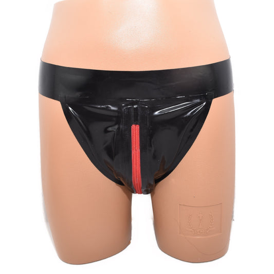 Latex Jocks 2.Wahl Reißverschluss verkehrt eingesetzt