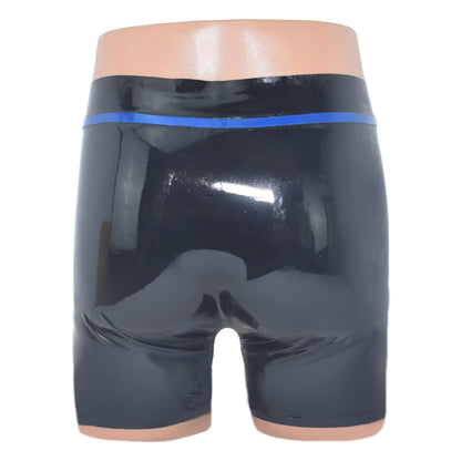 Latex Shorts mit Frontöffnung