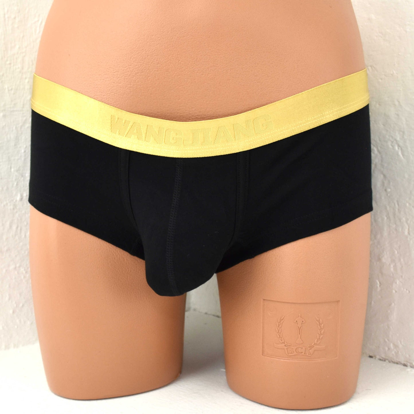 Pants modisch bedruckt 2-farbig goldener Bund