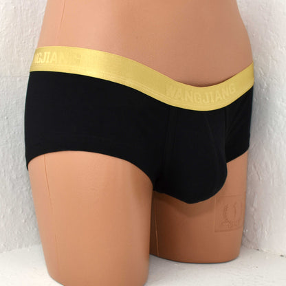 Pants modisch bedruckt 2-farbig goldener Bund