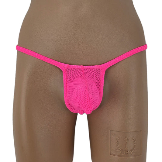 Mens slip bulge pouch String