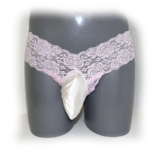 Men Lingerie mit Spitze Underpants Front with Bulge Pouch