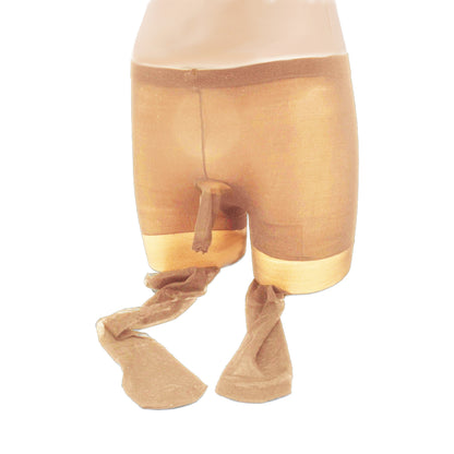 Strumpfhose mit Penisansatz - beige