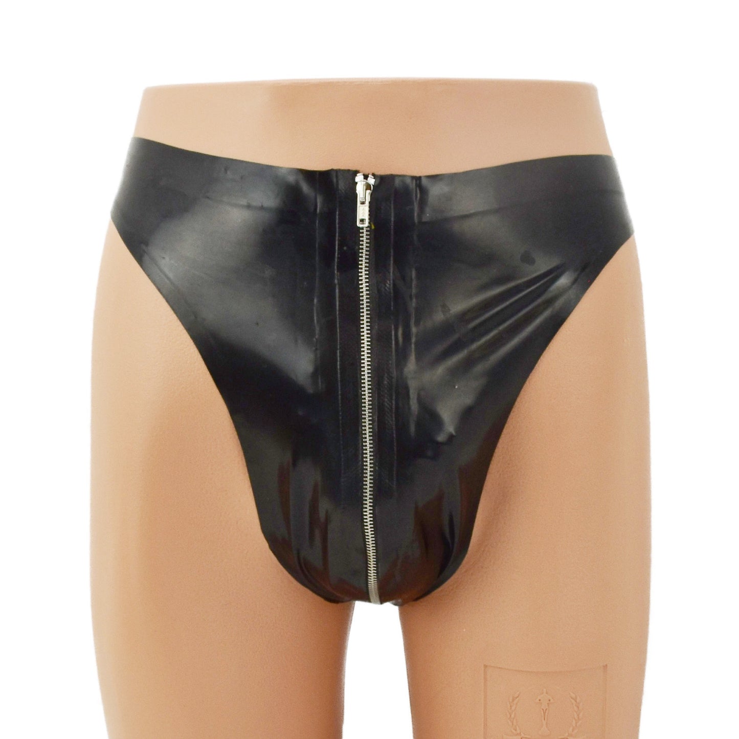 Latex String mit Reißverschluss - 0,4 mm