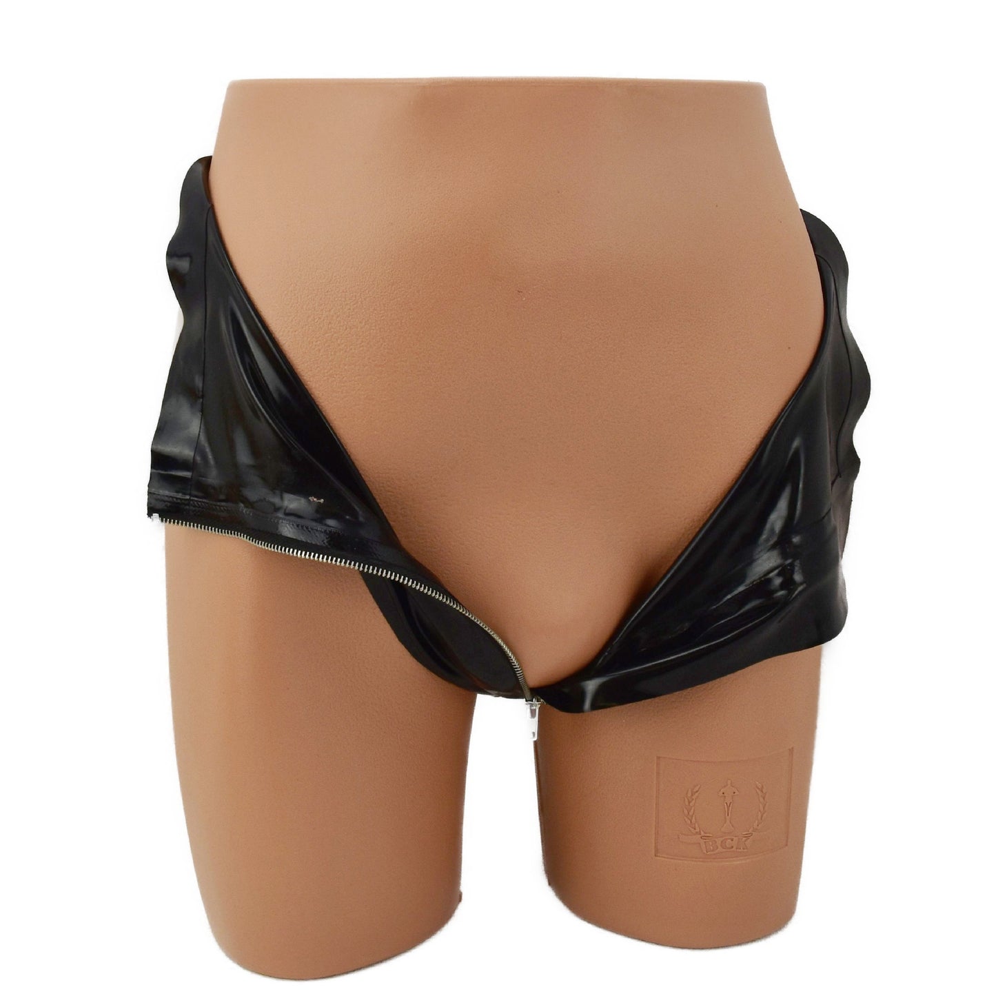 Latex String mit Reißverschluss - 0,4 mm