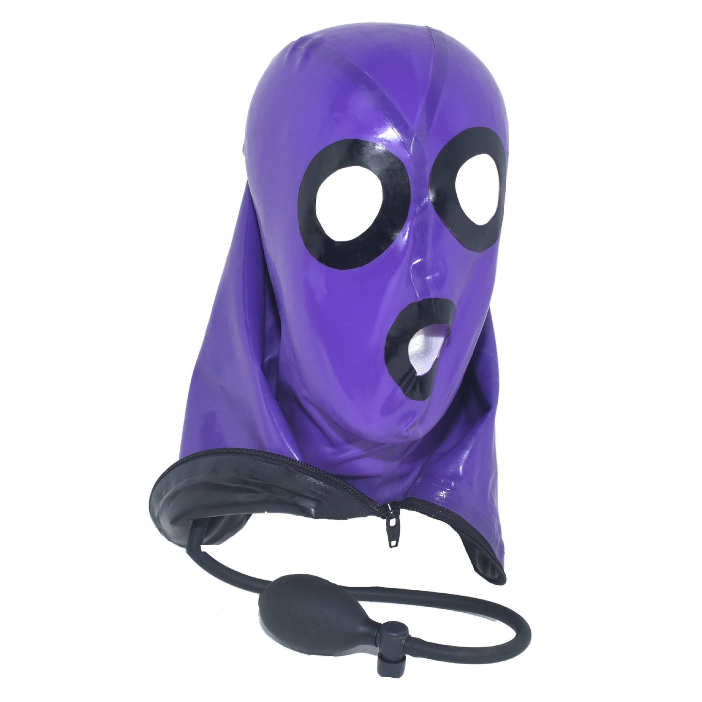 Latex Ballon-Maske zum Aufpumpen