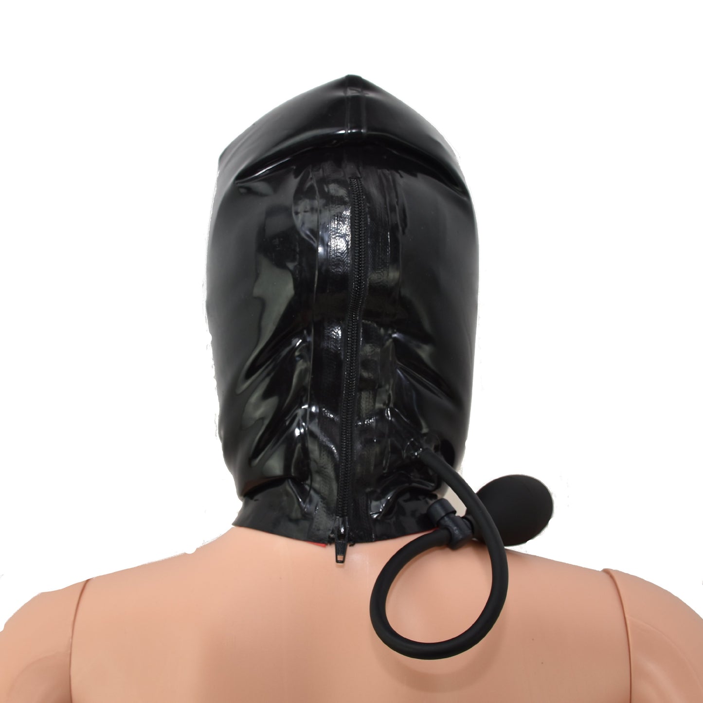 Latex Ballon-Maske zum Aufpumpen