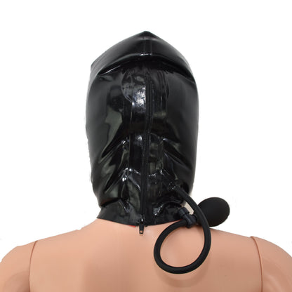 Latex Ballon-Maske zum Aufpumpen