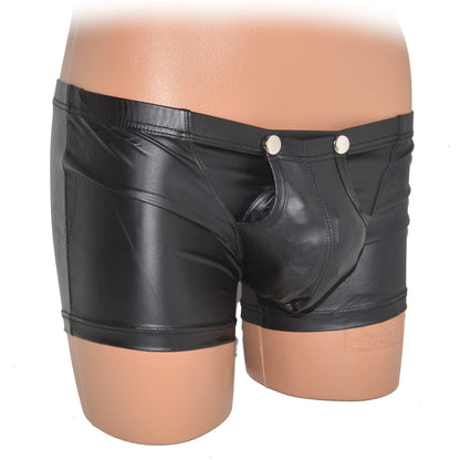 Boxer mit Frontöffnung und Druckknöpfen Black Label