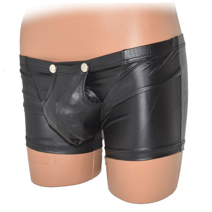 Boxer mit Frontöffnung und Druckknöpfen Black Label