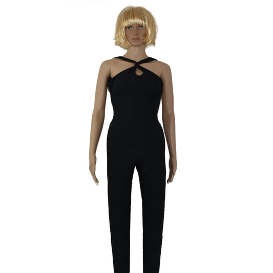 Damen Overall in modischen Design bodenlang