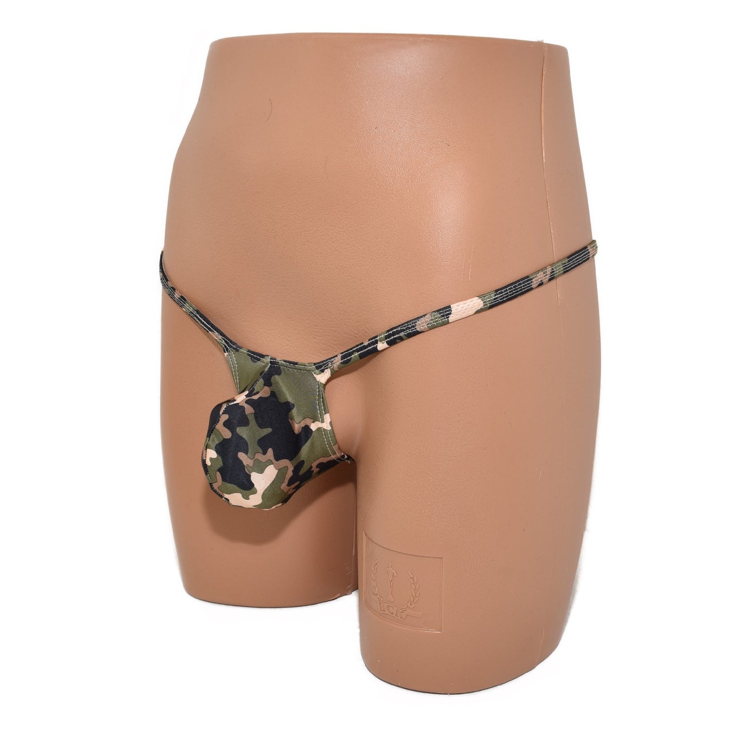 Mens thong bulge pouch thong