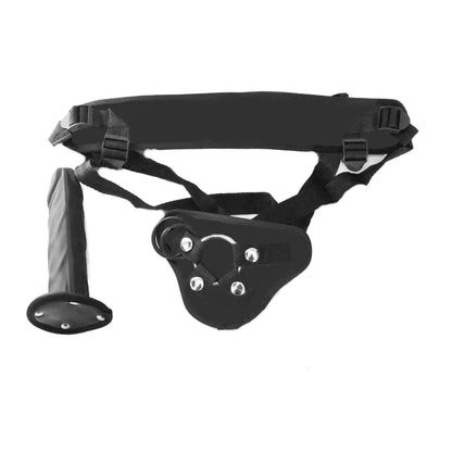 SM Strapon Adjustable PU Leather Flirting 17 cm