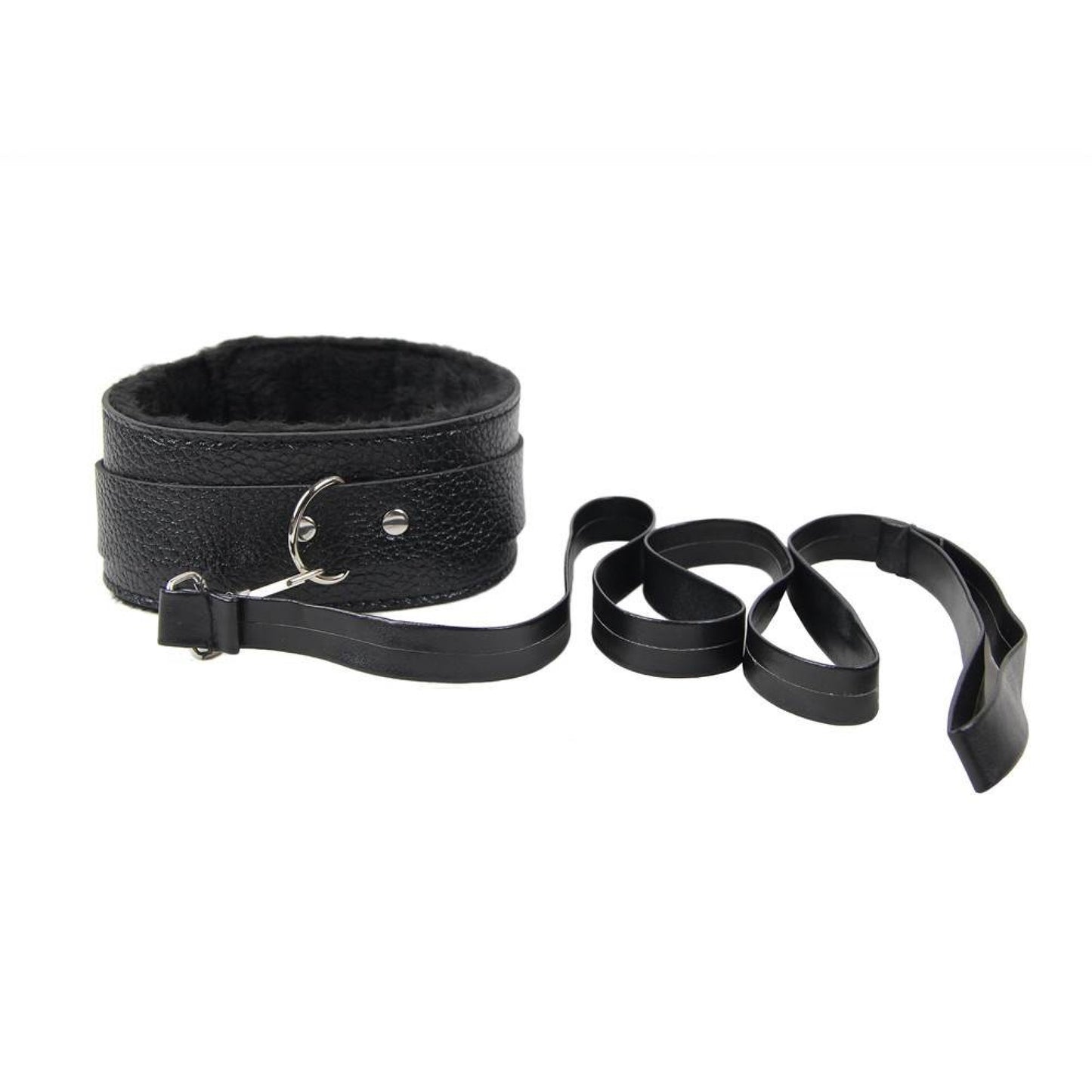 Black Leather Bondage Adult SM Set