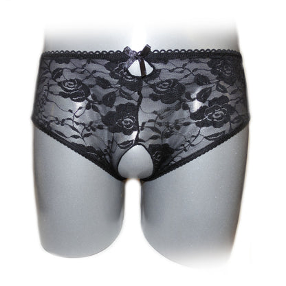 Crotchless Open Crotch Lace Thongs