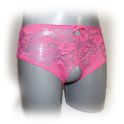 Crotchless Open Crotch Lace Thongs