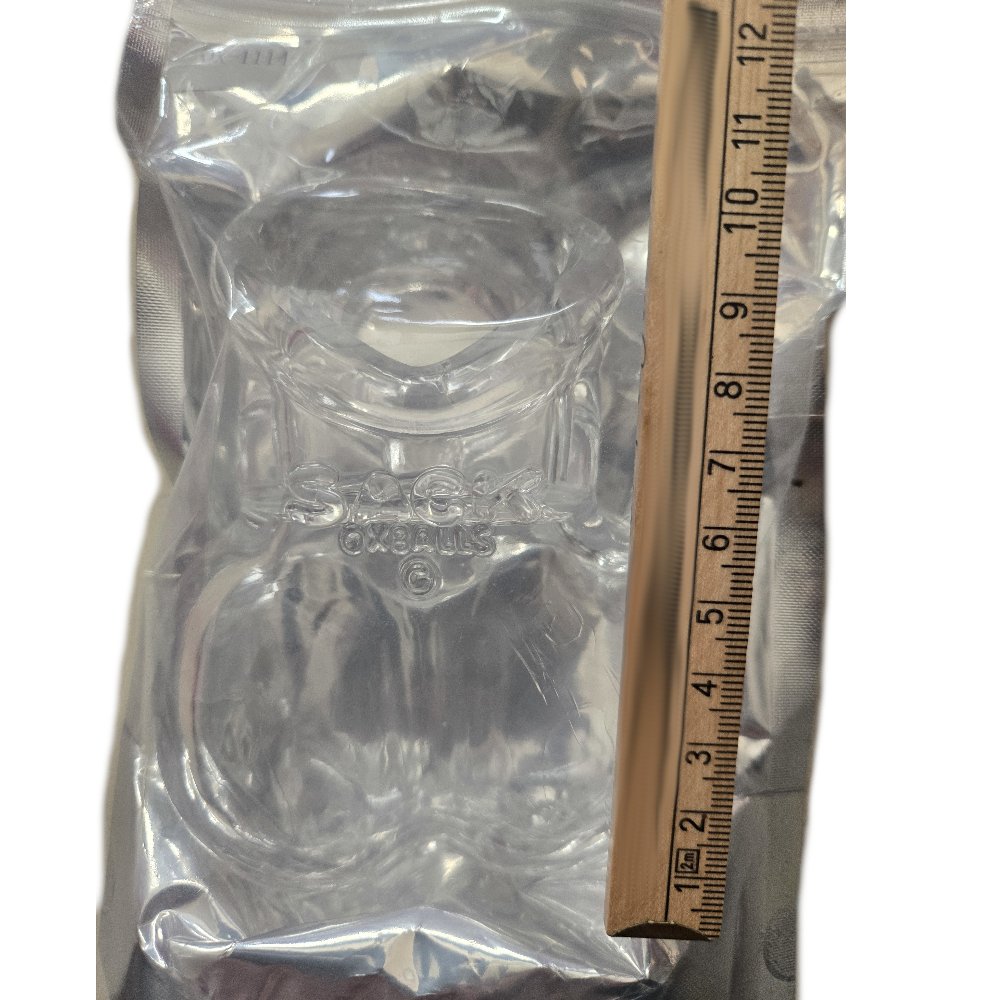 Hodenbeutel Silikon Transparent