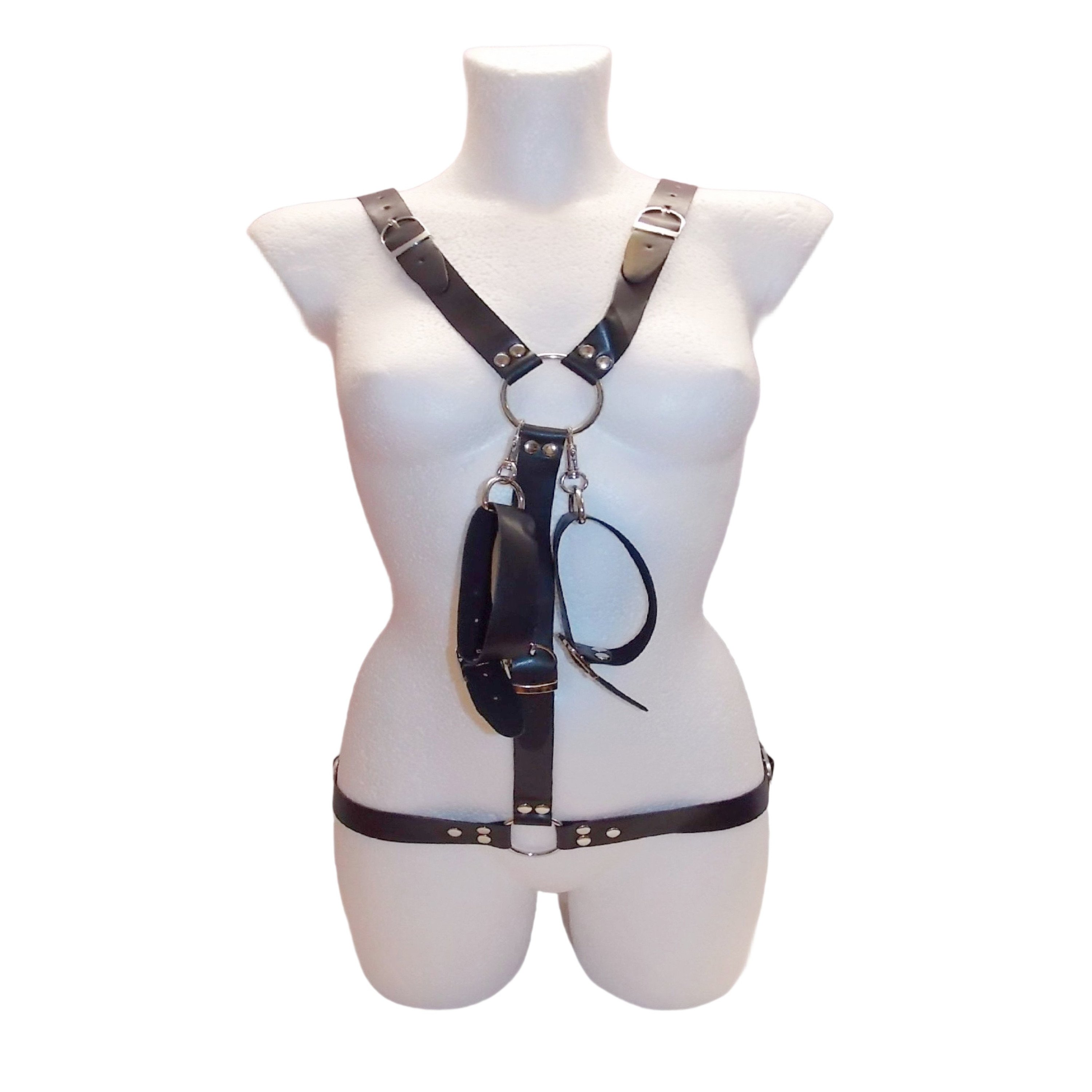 Bondage Harness Riemenbody Lederbody 285