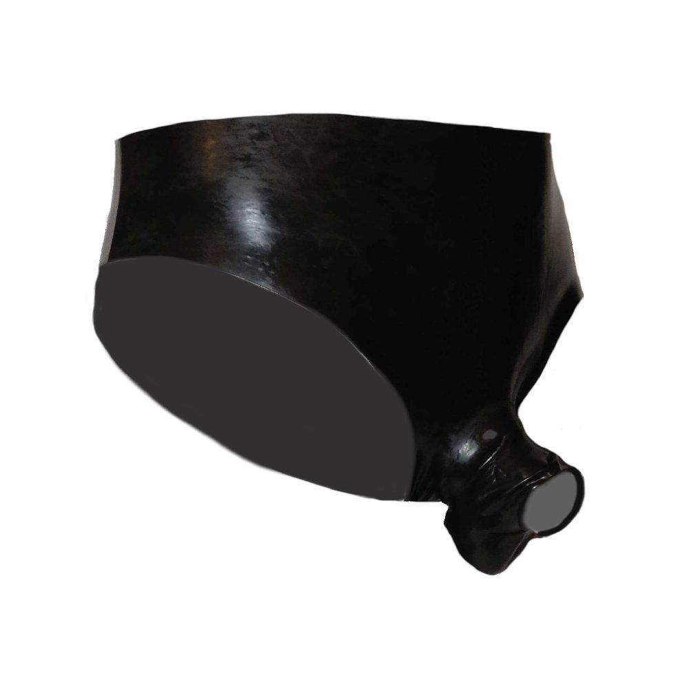 Latex Hose mit Frontöffnung und Hodensack