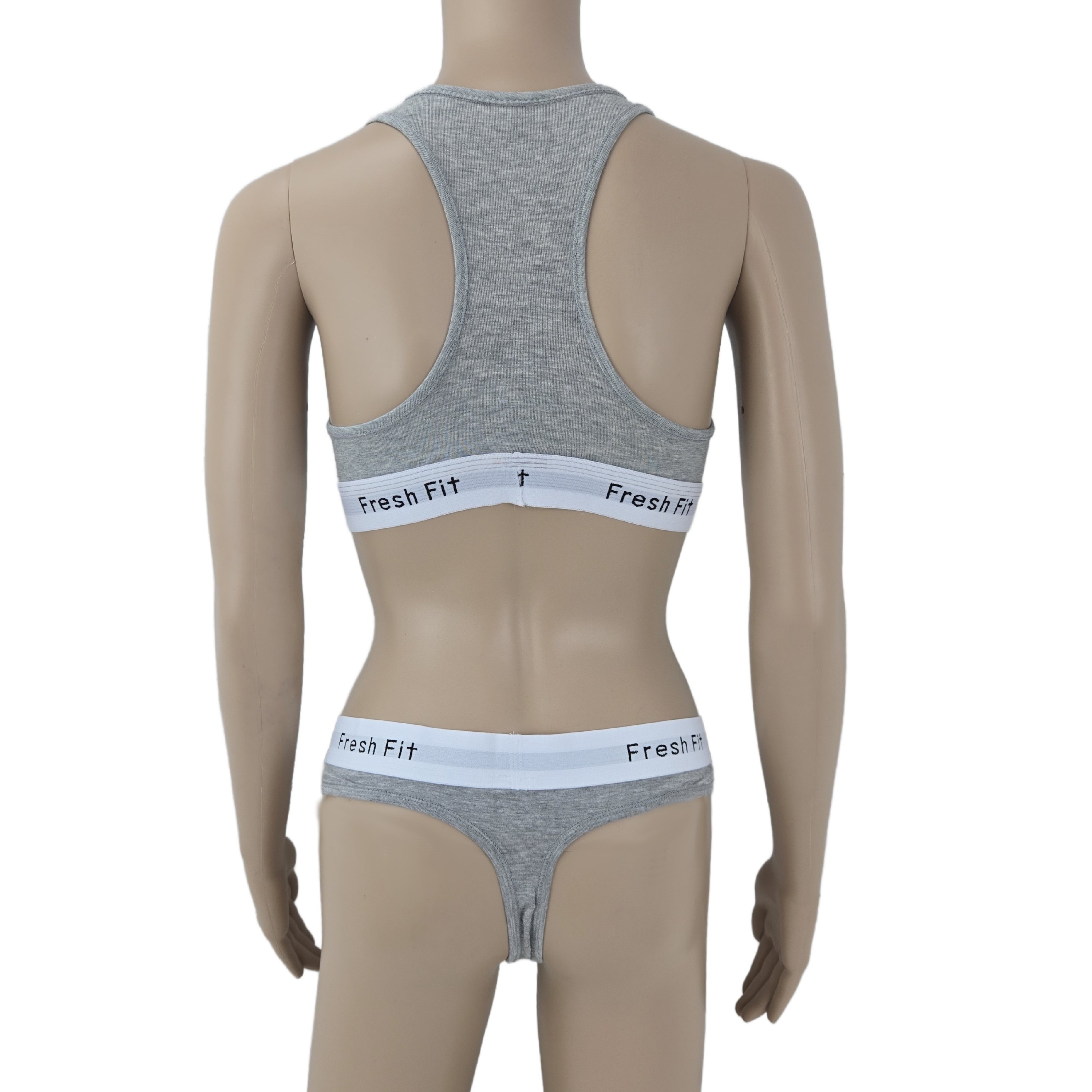 Damen Sport Set Top und String