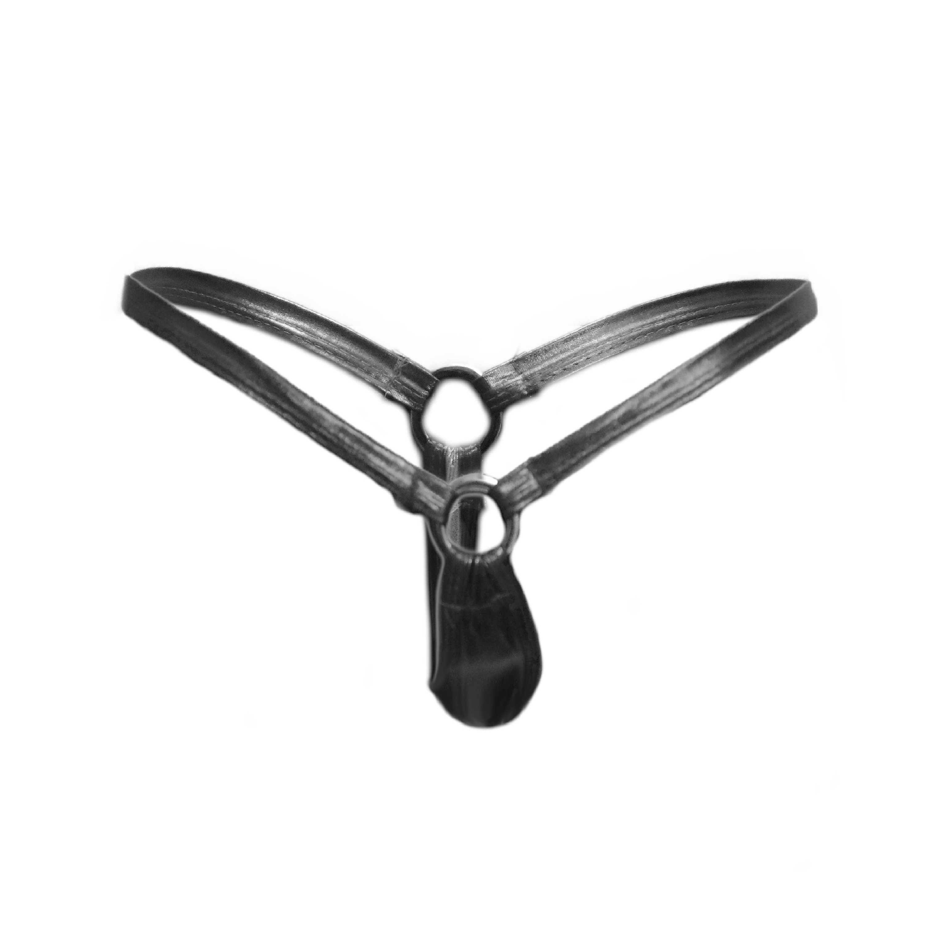 Black Onyx Ring Chip Thong
