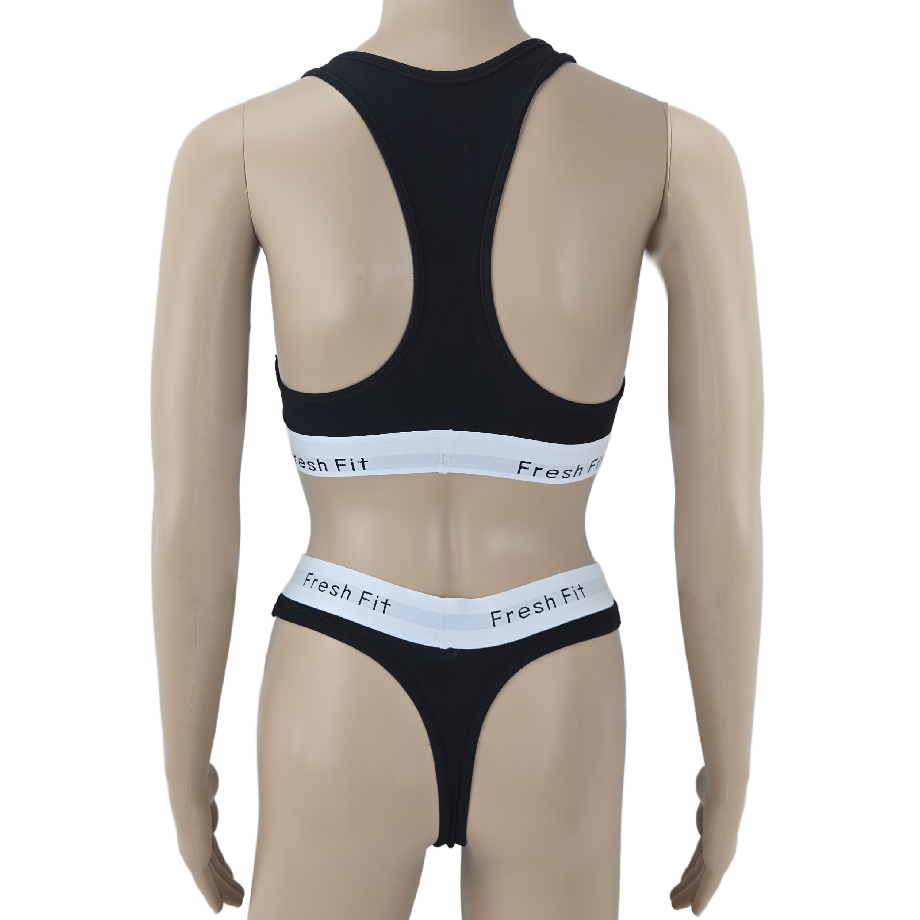 Damen Sport Set Top und String