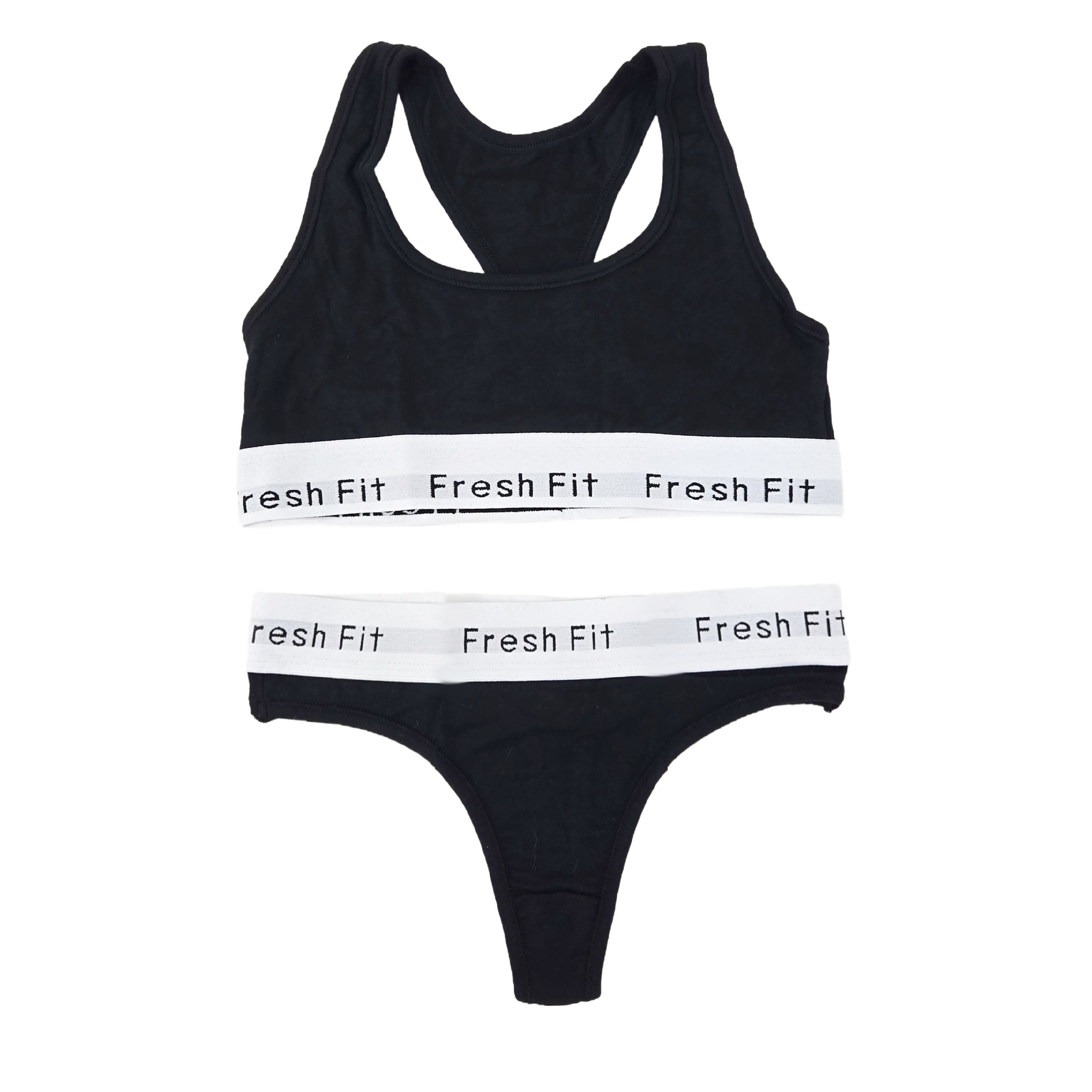 Damen Sport Set Top und String