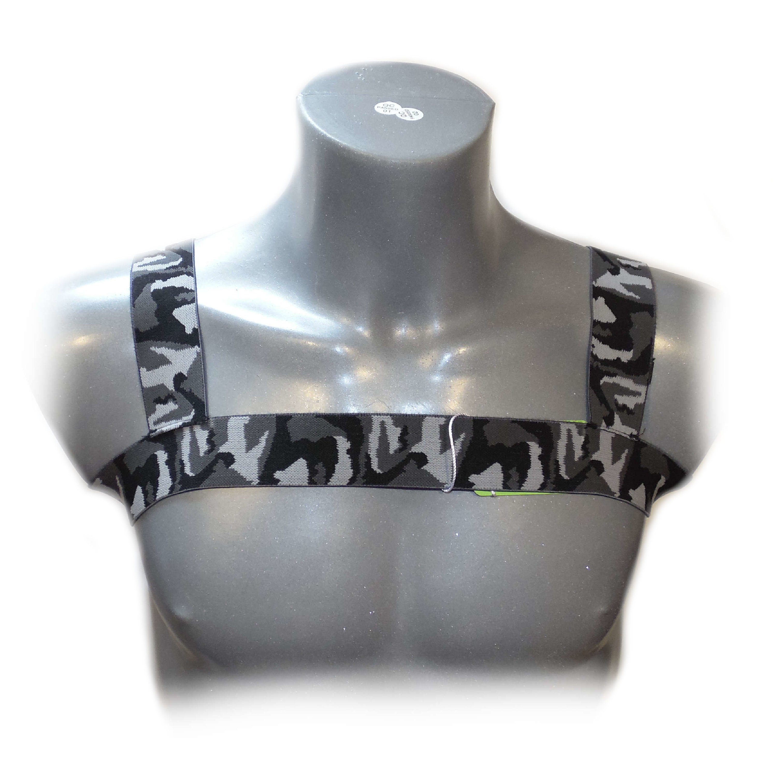 BONDAGE HALTER MEN HARNESS CAMOUFLAGE