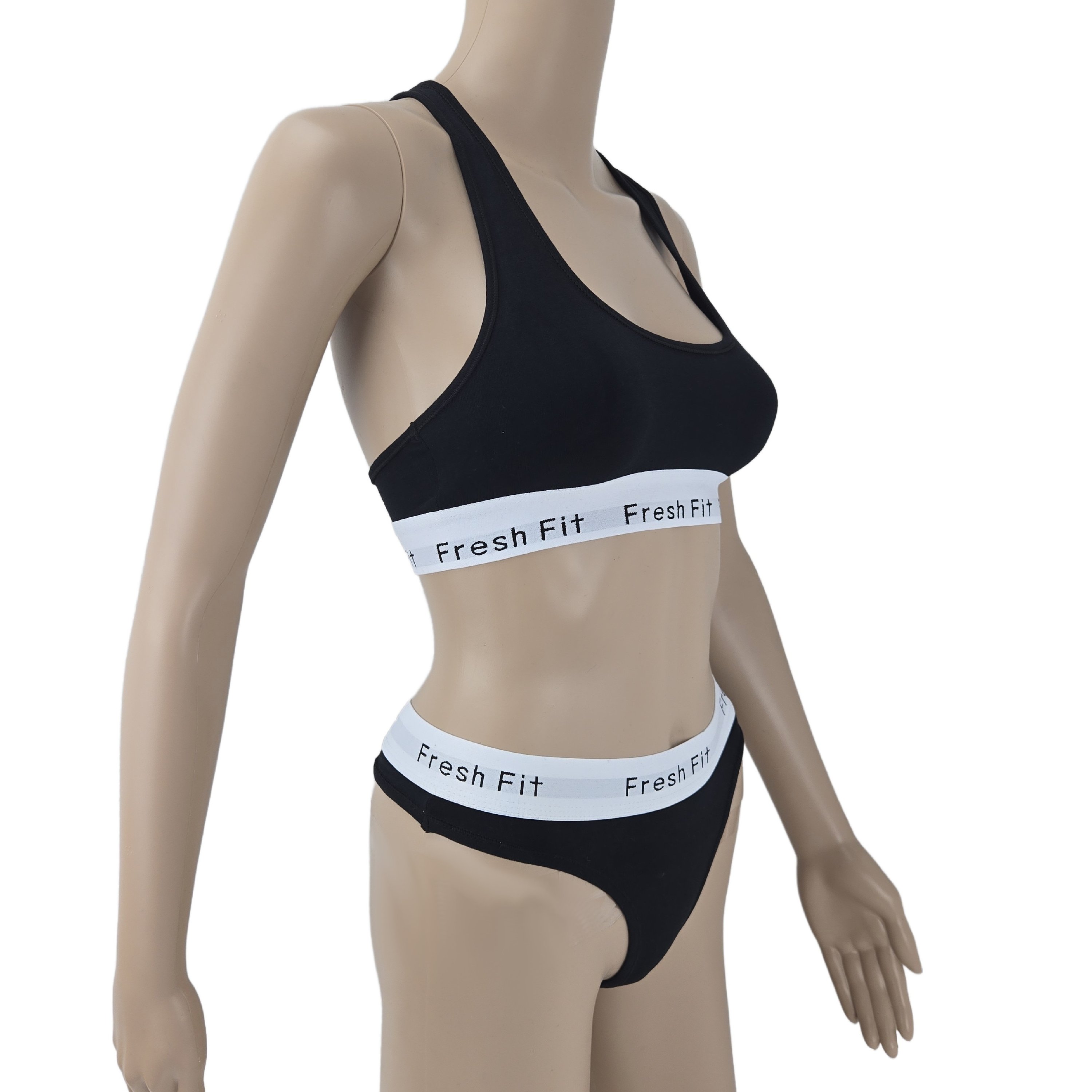 Damen Sport Set Top und String