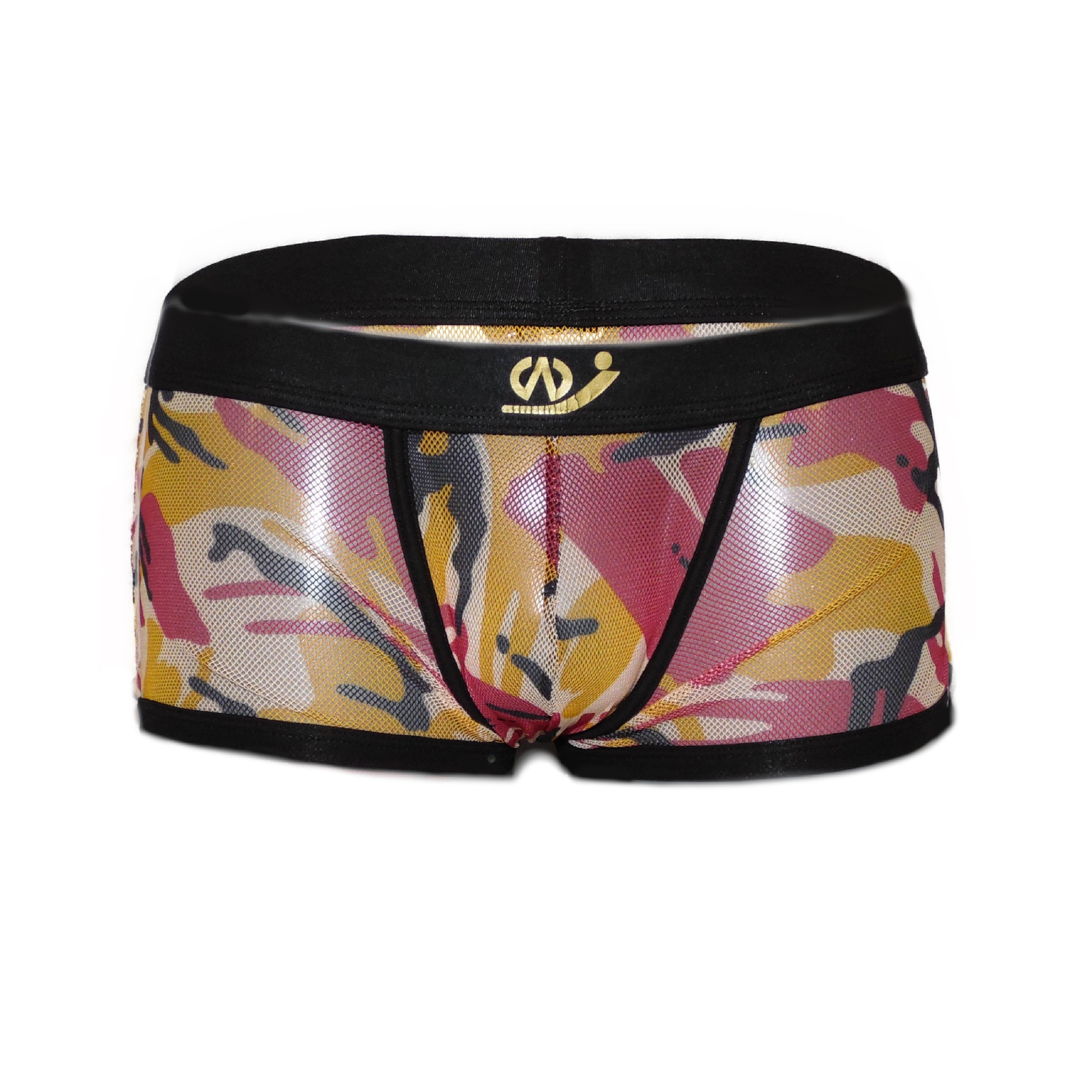 Boxer in stylischen Camouflagemuster